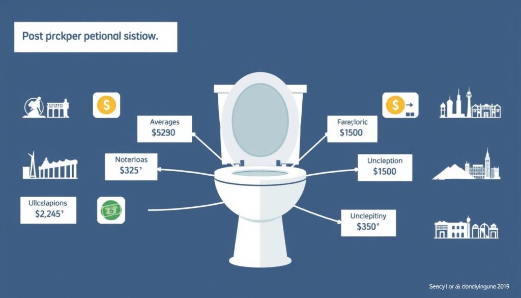 average price for unclogging toilet